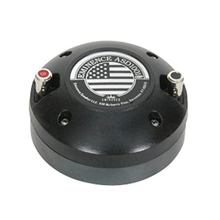 Eminence Speaker 1 in. HF Titanium Horn Driver 2-Bolt, 8 ohm ASD1001BOLT